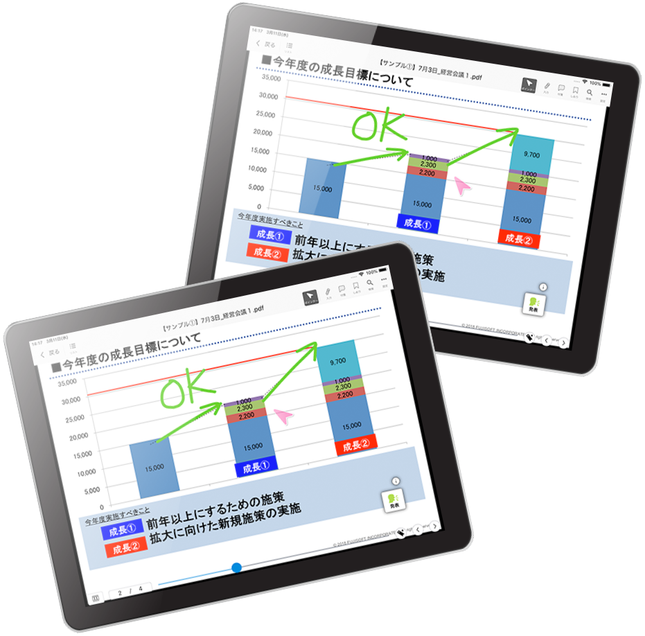 効率化タブレットイメージ